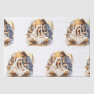 Nativity Christmas   Tissue Paper