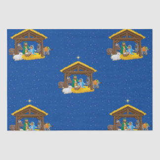 Nativity Christmas Wrapping Paper