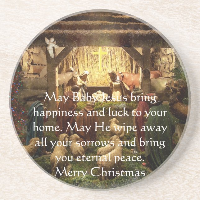 Nativity Coaster (Front)