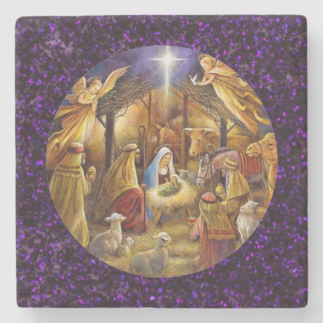 Nativity Coaster (Front)
