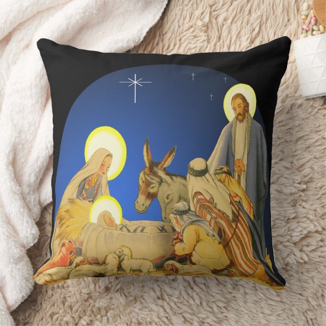 Nativity Cushion (Blanket)