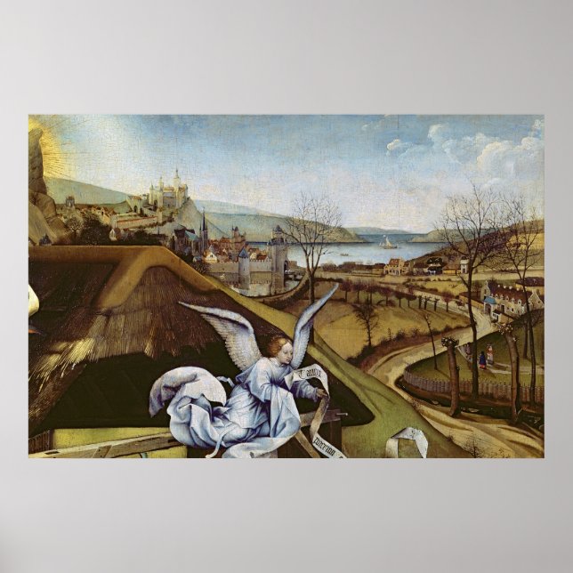 Nativity, detail of the landscape poster (Front)