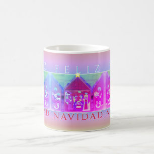 Nativity "Feliz Navidad" Coffee Mug