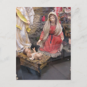 Nativity Figurines Postcard