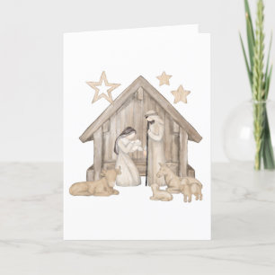Nativity Folding Card