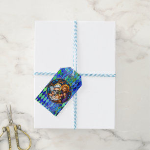 Nativity gift tags