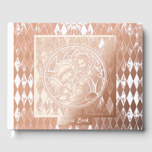 Nativity   guest book (Front)