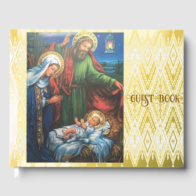 Nativity Guest Book (Front)