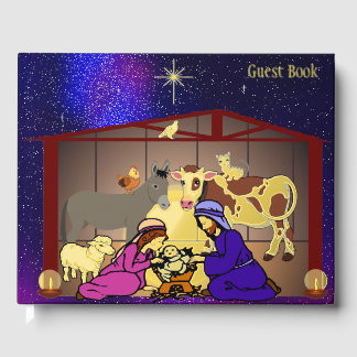 Nativity Guest Book