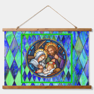 Nativity hanging tapestry