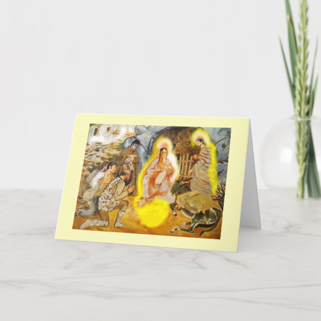 Nativity Holiday Card (Front)
