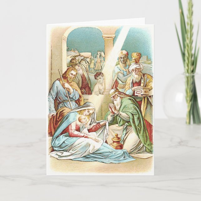 Nativity Holiday Card (Front)