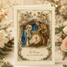 Nativity Holy Family Vintage Catholic