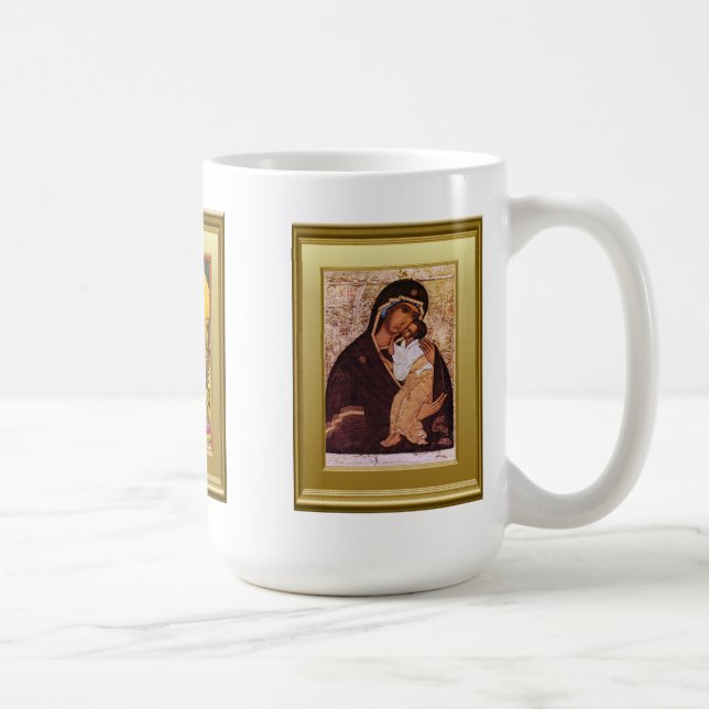 Nativity Ikons Coffee Mug (Right)