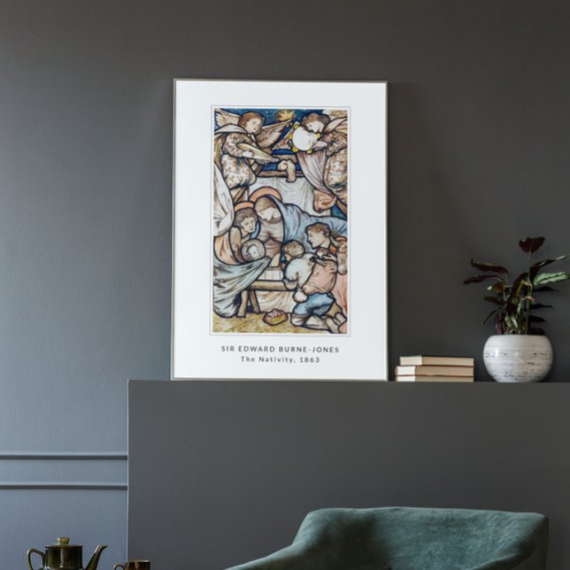 Nativity Jesus Birth Vintage Christmas  Poster (Creator Uploaded)