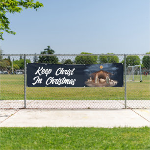 Nativity Jesus Christ Christmas Christian Church  Banner