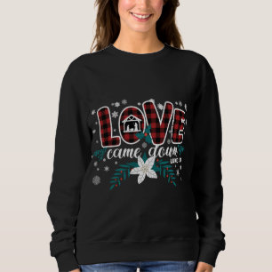 Nativity Jesus Christian Luke 2 11 Christmas Buffa Sweatshirt