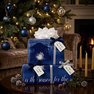 Nativity Jesus is the reason Wrapping Paper