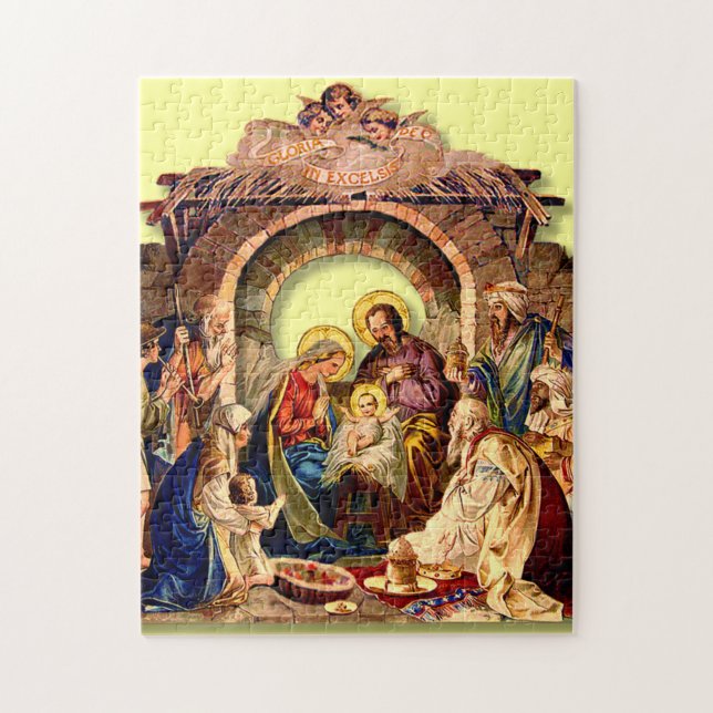 NATIVITY JIGSAW PUZZLE (Vertical)