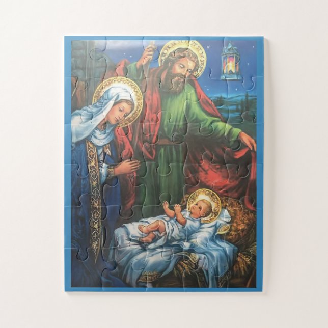 Nativity Jigsaw Puzzle (Vertical)