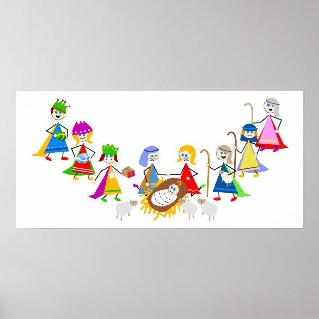 Nativity Kids Poster (Front)