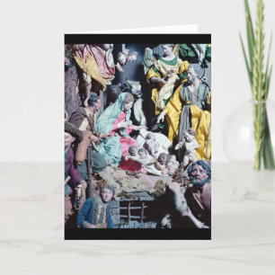Nativity, made in Naples Holiday Card