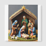 Nativity Magnet<br><div class="desc">Spread a little peace and goodwill this Christmas with the traditional Nativity scene fridge magnet and savour the joy and wonder of this very special time.</div>