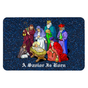 nativity magnet