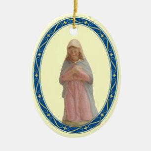 Nativity Mary Ceramic Tree Decoration