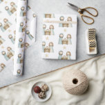 Nativity Mary Joseph Baby Jesus Christmas Wrapping Paper<br><div class="desc">Nativity Mary Joseph Baby Jesus Christmas. A simple nativity pattern with Mary,  Joseph and baby Jesus in a manger,  and the Star of Bethlehem.</div>