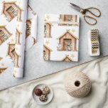 Nativity Mary Joseph Baby Jesus Stable Christmas  Wrapping Paper<br><div class="desc">Nativity Mary Joseph Baby Jesus Stable Christmas . A simple nativity pattern with Mary,  Joseph and baby Jesus in a manger,  with a sweet donkey and the Star of Bethlehem.</div>