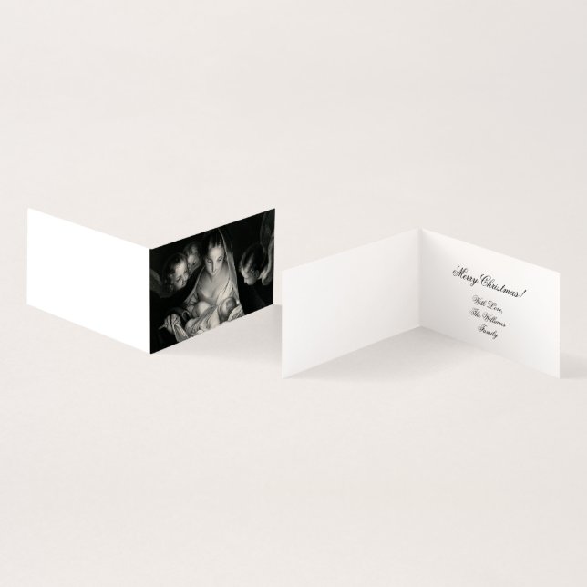 Nativity Mother Mary Angels Baby Jesus Magnetic (Inside and Outside)