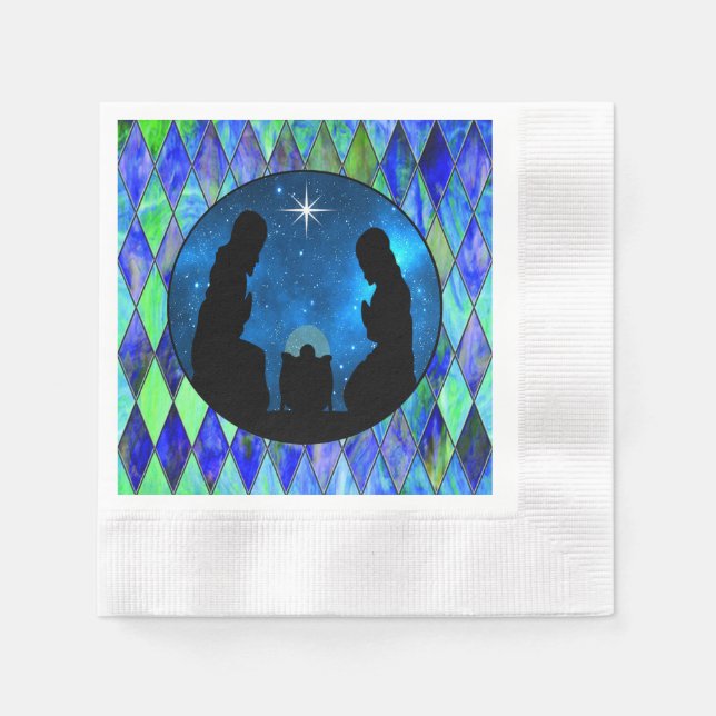 Nativity  napkin (Front)