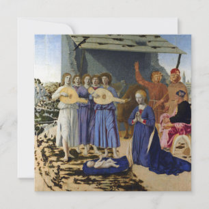 NATIVITY OF JESUS, ANGELS by PIERO DELLA FRANCESCA