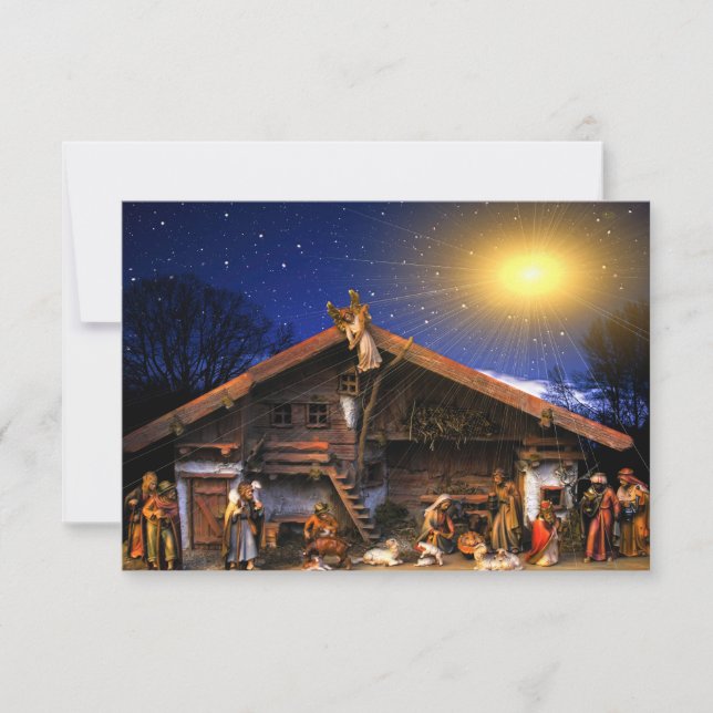 Nativity of Jesus Christ Thank You Card (Front)
