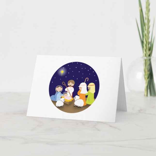 Nativity of the Lord Holiday Card (Front)