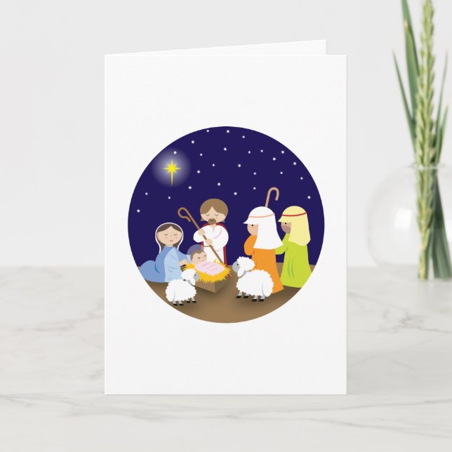 Nativity of the Lord Holiday Card (Front)
