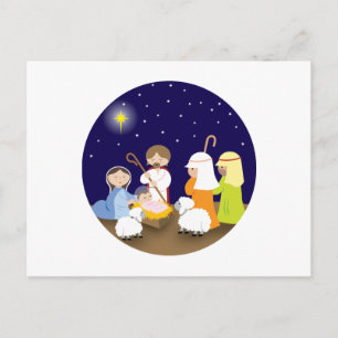 Nativity of the Lord Holiday Postcard