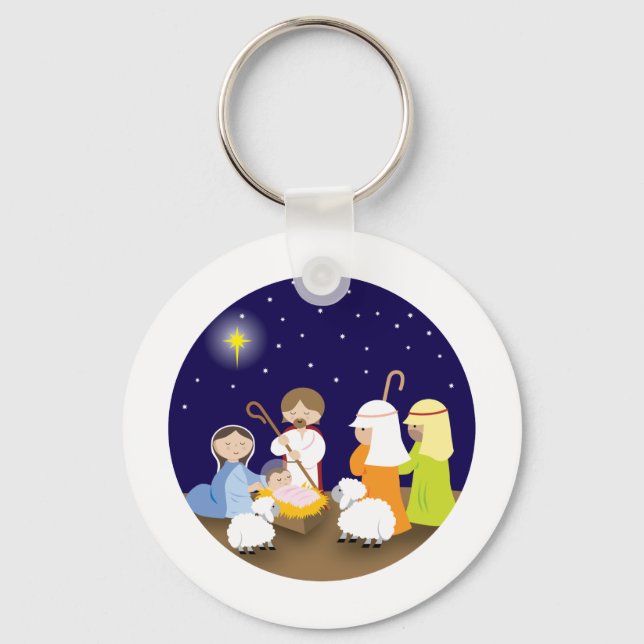 Nativity of the Lord Key Ring (Front)