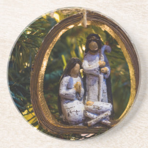 Nativity Ornament Coaster