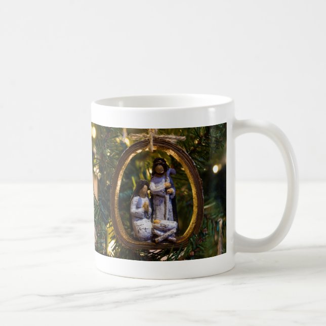 Nativity Ornament Coffee Mug (Right)