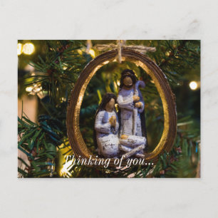 Nativity Ornament Postcard