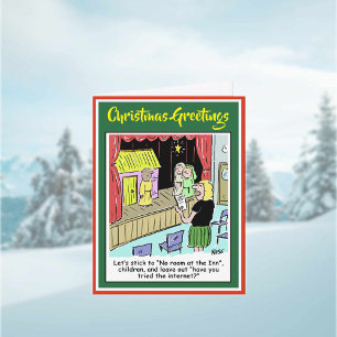 Nativity Play Cartoon for A School Christmas Card