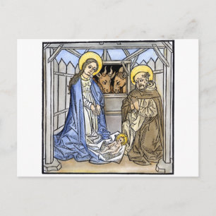 NATIVITY POSTCARD