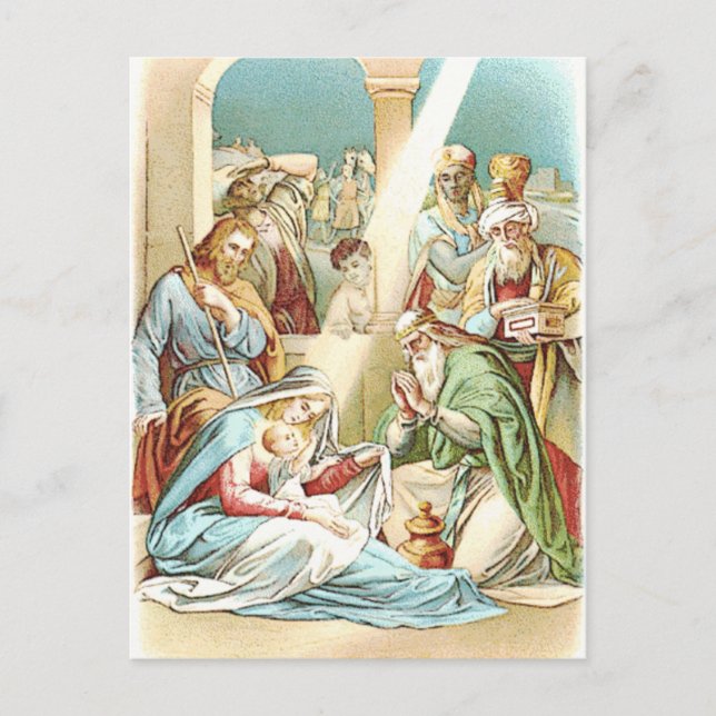 Nativity Postcard (Front)