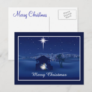 Nativity Postcard