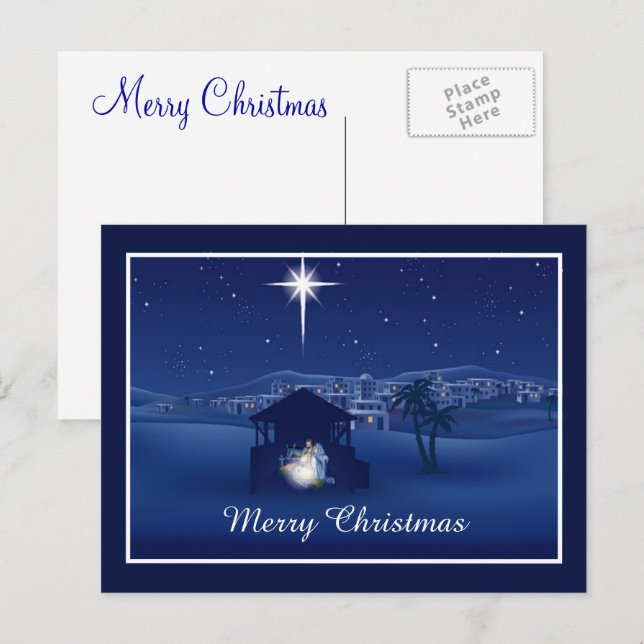 Nativity Postcard (Front/Back)