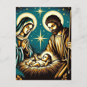 Nativity Postcard