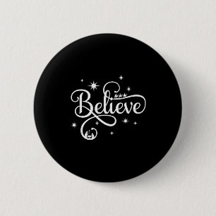 Nativity Scene Believe Christian Family Merry Chri 6 Cm Round Badge