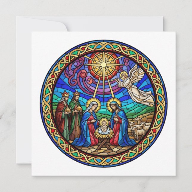 NATIVITY SCENE CARD (Front)